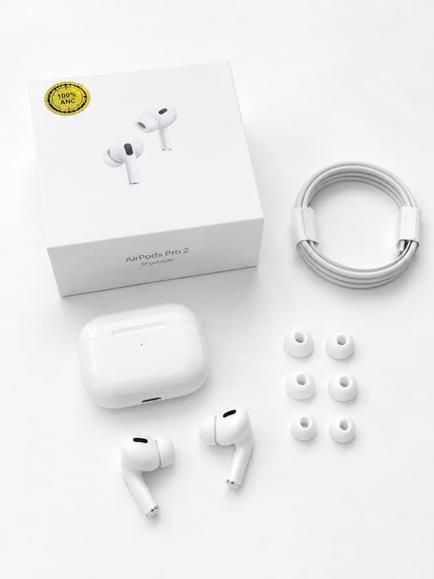 Fone De Ouvido Bluetooth Tws Premium Branco AirPods - 1