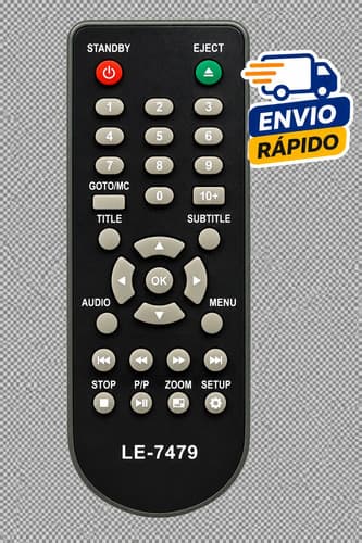 Controle Remoto Conversor Digital Marca Ke Le-7479 - 1