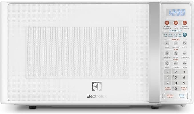 Micro-ondas Electrolux 20l Branco Com Função Tira Odor E Descongelar Mto30 127v - 1
