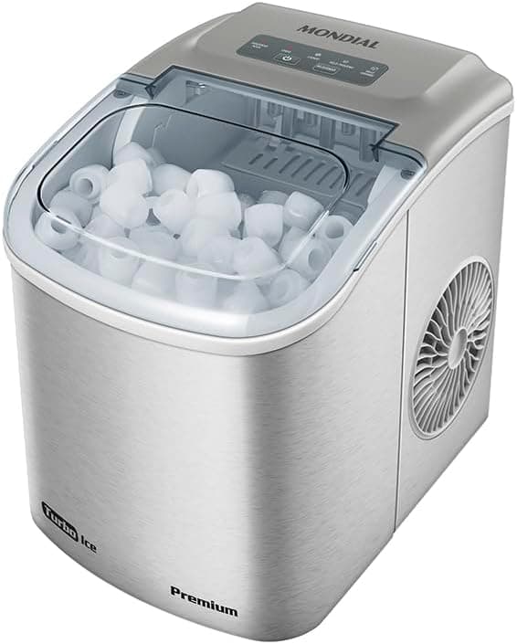 MONDIAL Máquina de Gelo Turbo Ice Premium, Cinza, 110V - MG-12-GI - 1
