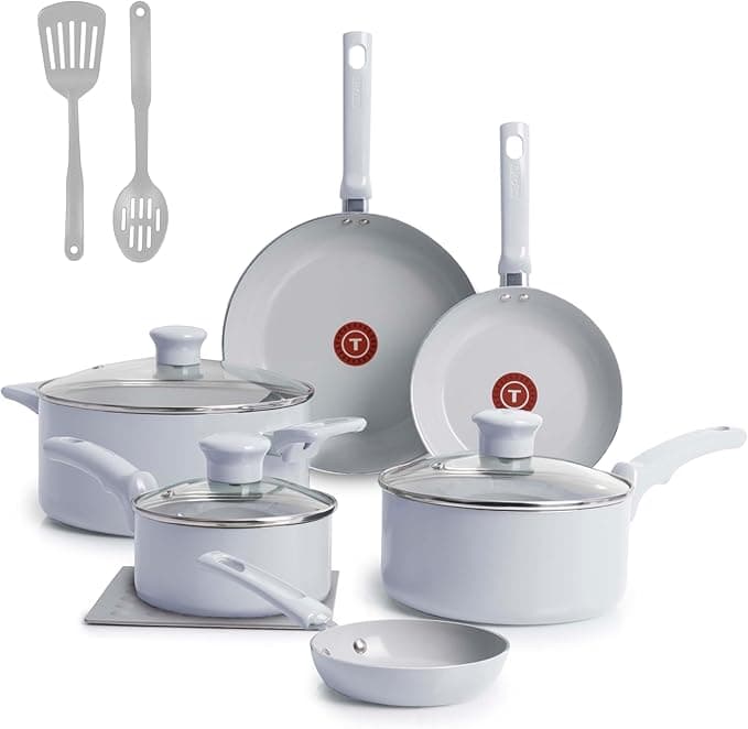 Jogo 6pçs Tefal Refresh Ceramic Azul Ártico + 3 Acess. - 1