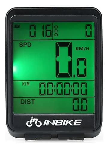 Ciclocomputador Inbike 2.1 Sem Fio Backlight Velocímetro - 1