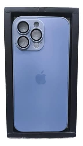 Capa iPhone 14 Pro Max Bansk Nanoglass 2 Pacific Blue Pacific Blue Lisa - 1