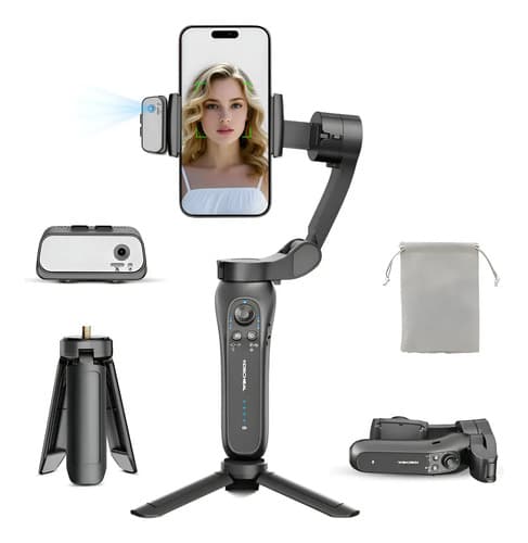 Estabilizador Gimbal Celular Com 3 Eixos Ai L7b Pro Max - 1