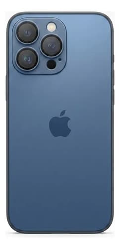 Capa iPhone 15 Pro Max Bansk Nanoglass 2 Pacific Blue Pacific Blue Lisa - 1