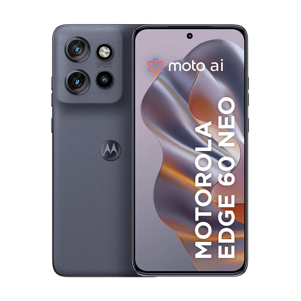 Smartphone Motorola Edge 60 Neo 5G - 256GB 24GB Tela 1.5K Super HD - Cinza - 1