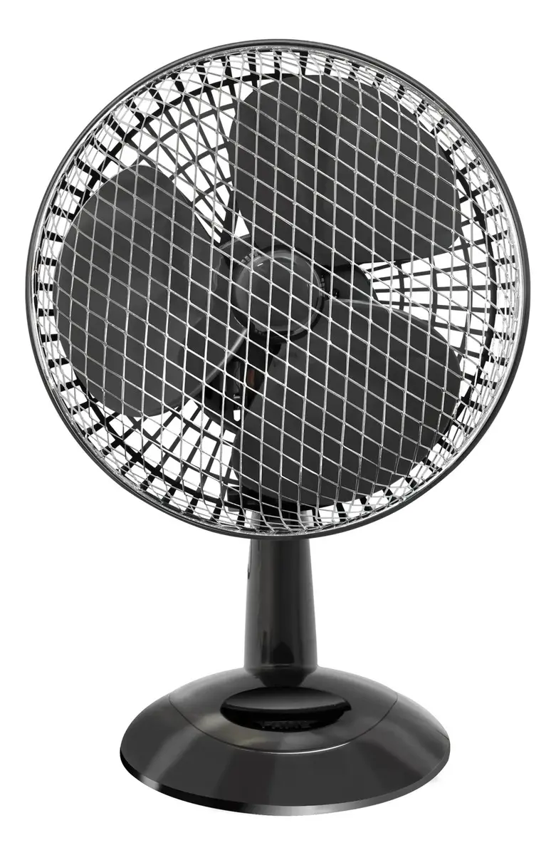 Mini Ventilador Mesa Parede Fame Personal Fan 20w Preto Inclinaç - 1