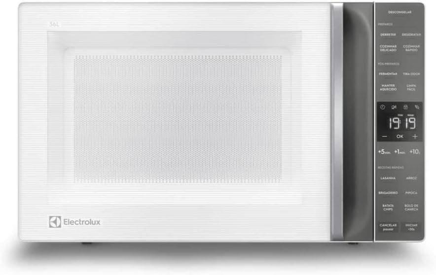 Micro-ondas Electrolux 36L Branco Efficient com Descongelamento Assistido 127v ME36B - 1