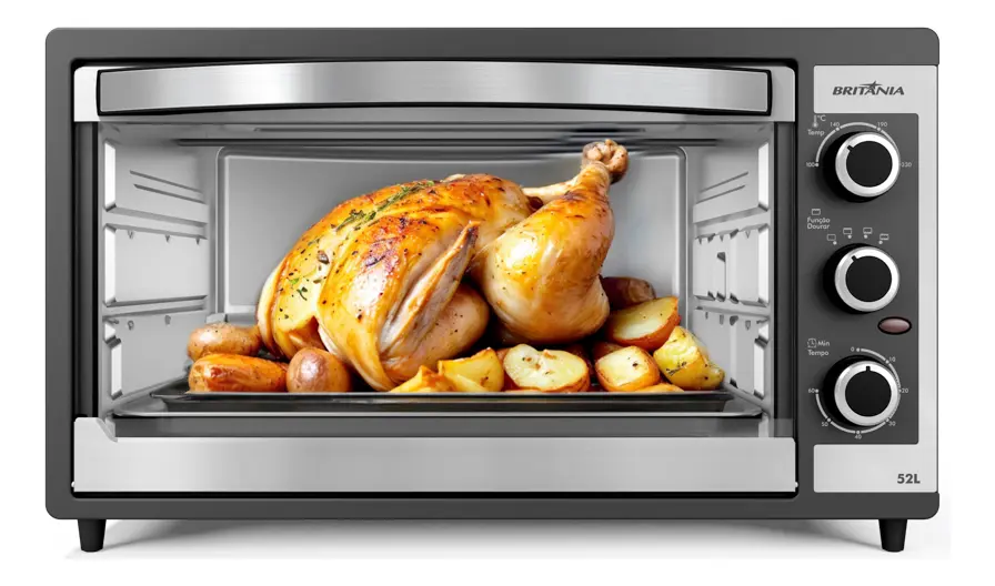 Forno Elétrico Britânia 52l Dupla Resistência Bfe55 220vp - 1