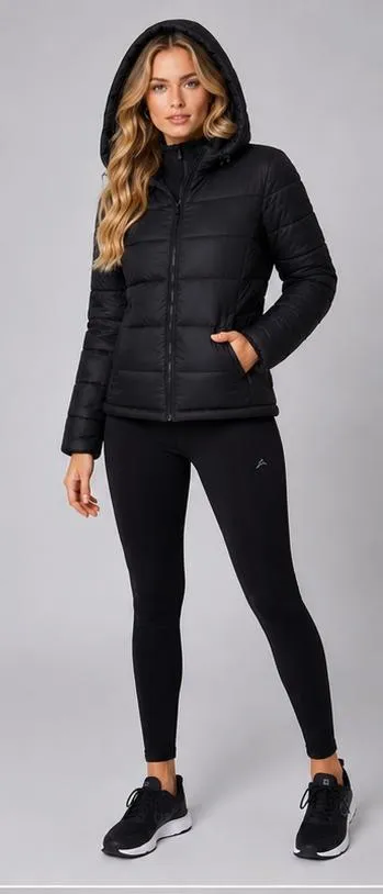 Jaqueta Bobojaco Feminina Puffer Forrada COM PELO Térmica TAM M - 1