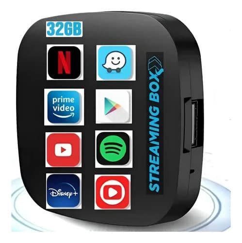 Streaming Box Plus Carlink P Android 13 Auto E Apple Carplay - 1