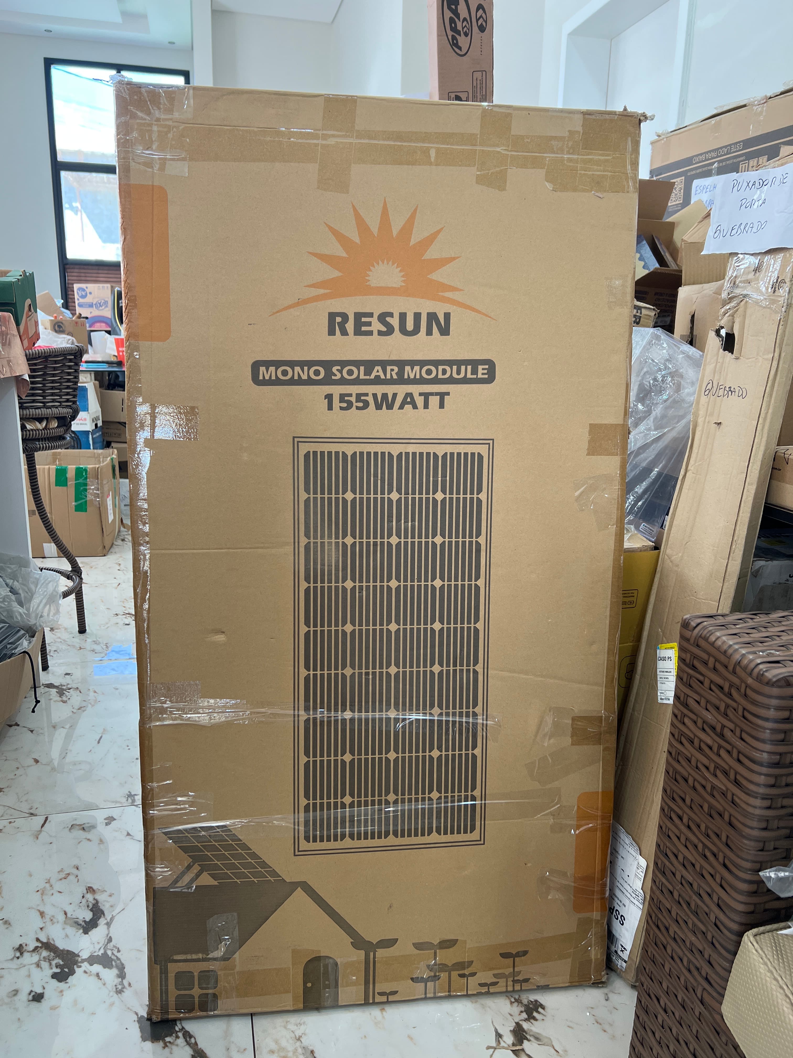 Kit Placa Solar 150w/155/160 Bomba Solar E Controlador - 1
