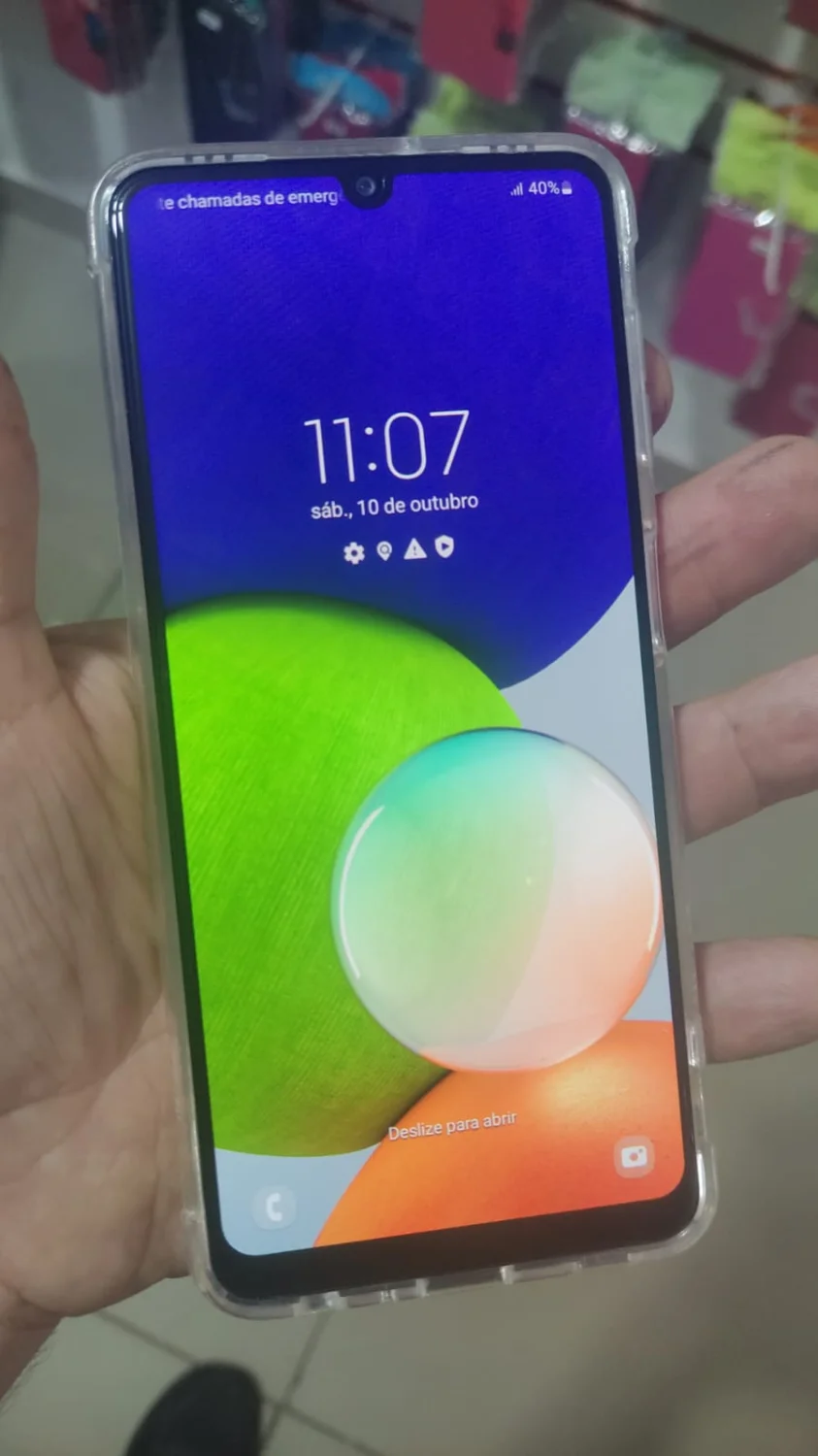 Samsung Galaxy A22 128 GB preto 4 GB RAM (Recondicionado) - 1
