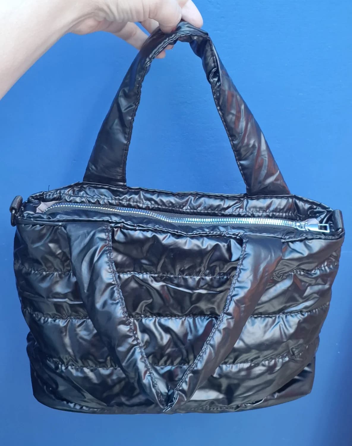 BOLSA DE OMBRO ALCOCHOADA ESTILO PUFFER DE 39,00 POR 24,90 - 1