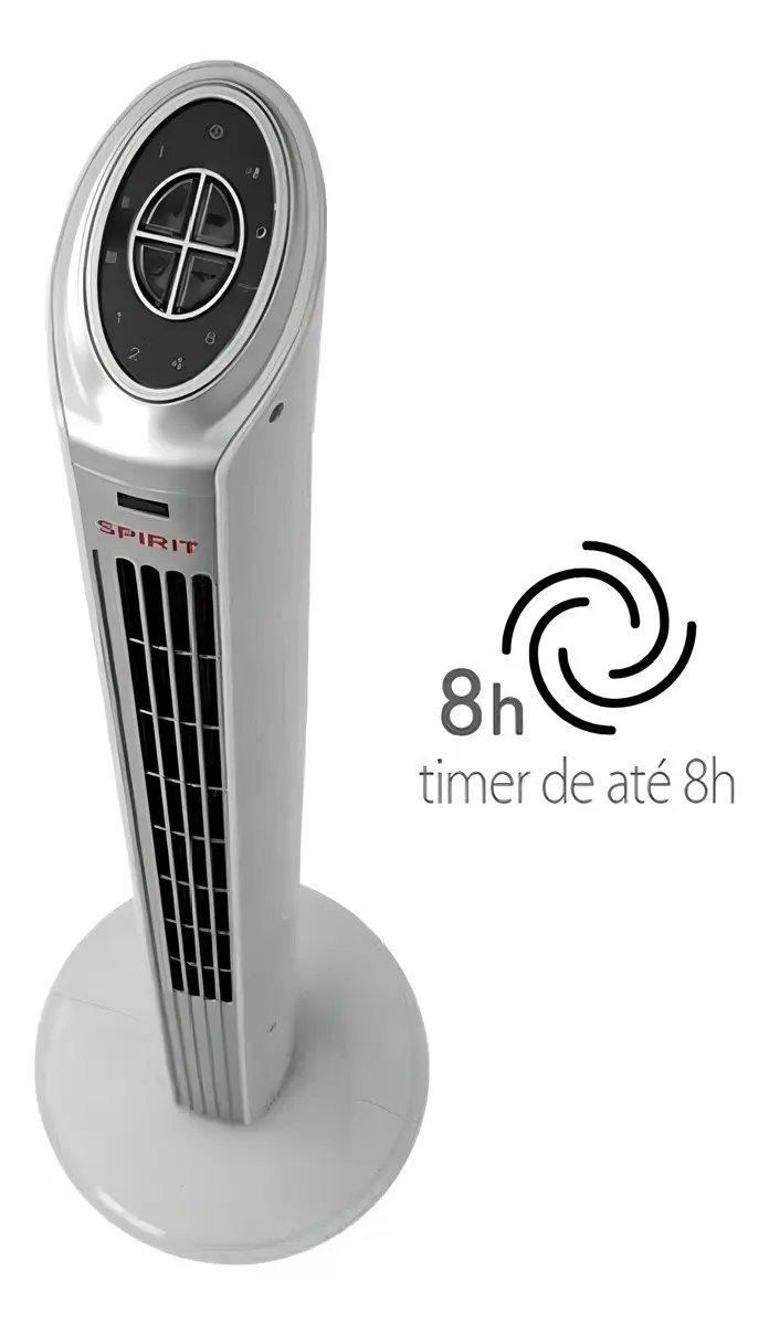 Ventilador Torre Spirit Maxximos Ts900 Branco Prata 127V( avaria ) - 1