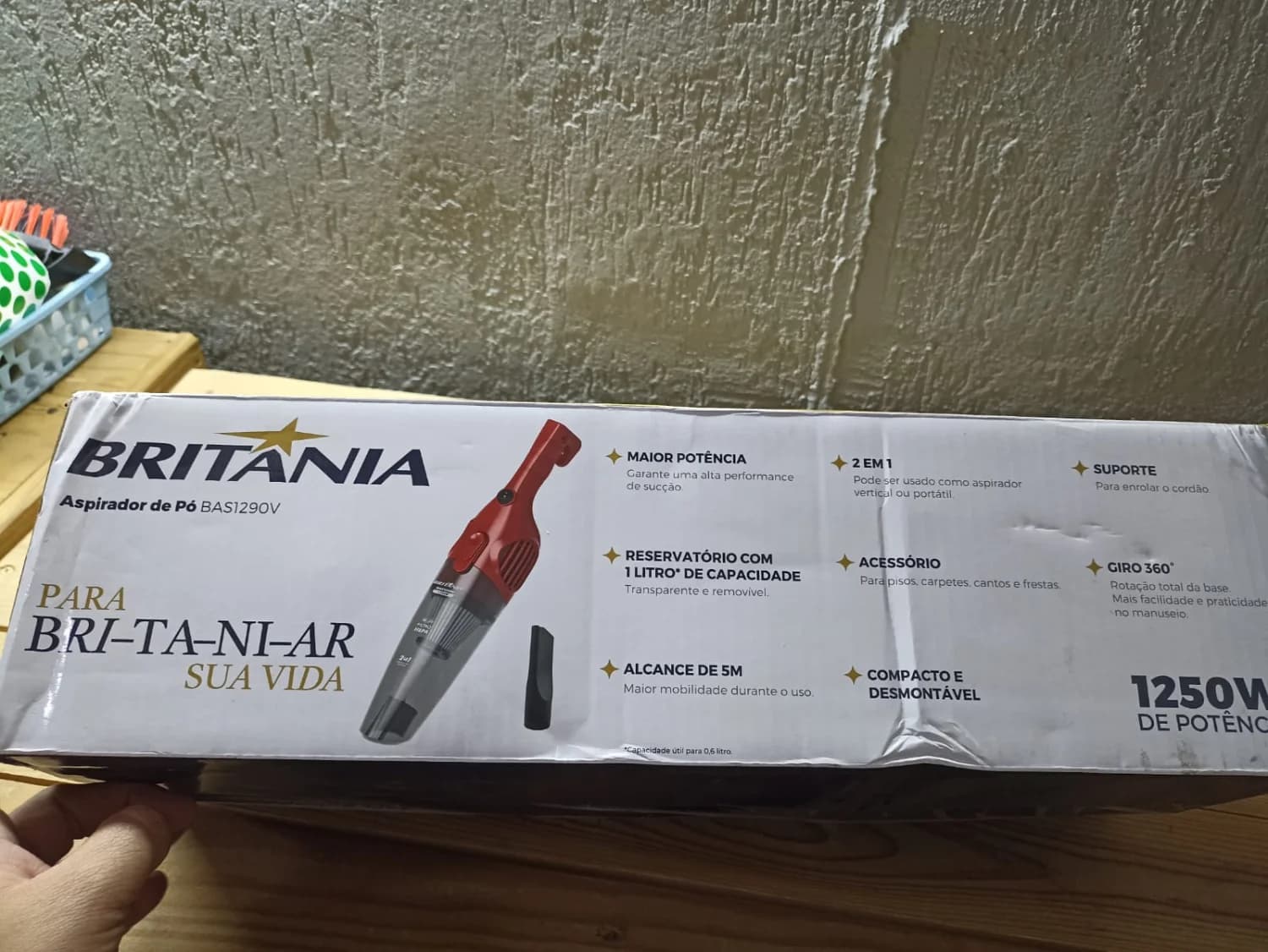 aspirador pó britania 127v - 4