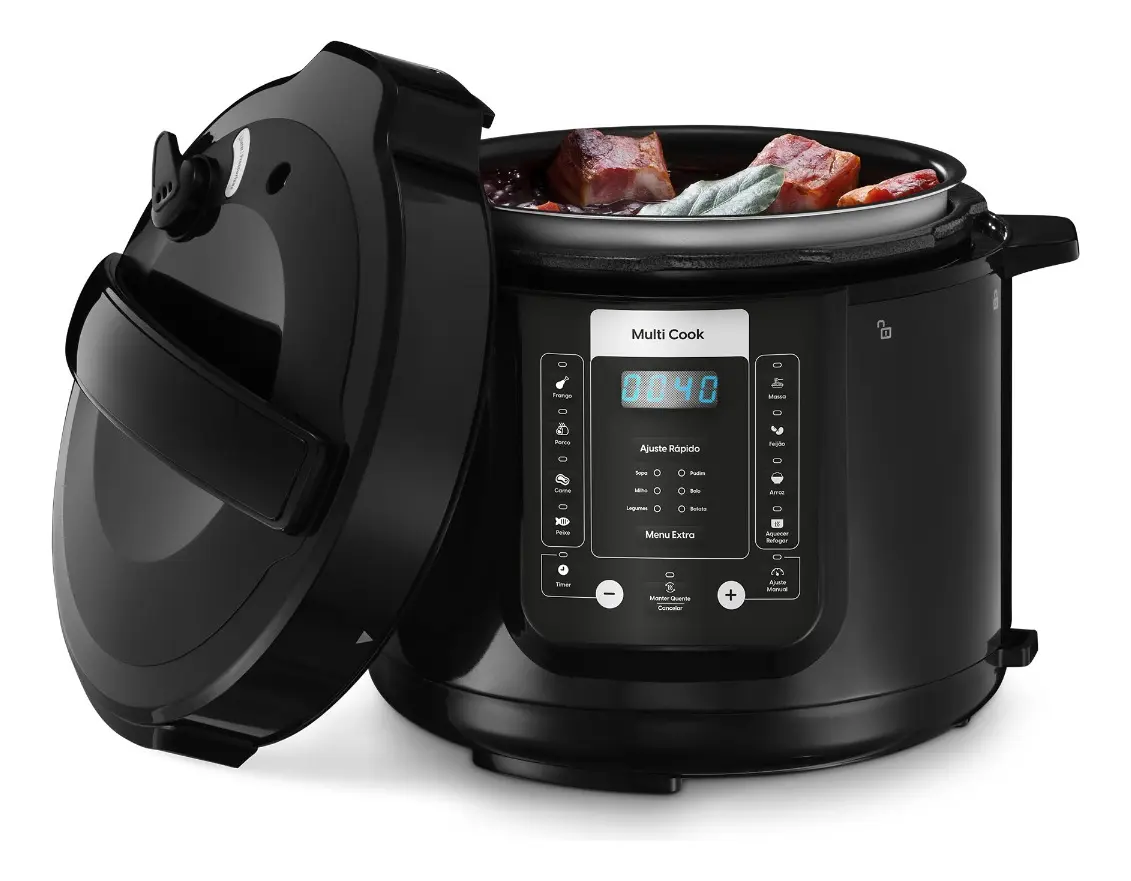 Panela De Pressão Digital Elétrica Elgin Multi Cook 5l ( AVARIA )127V - 1