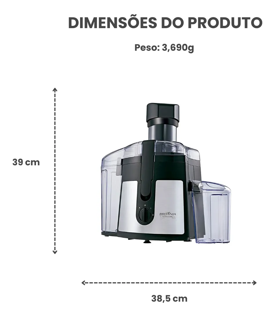 Centrífuga De Alimentos Britânia 220v - 1