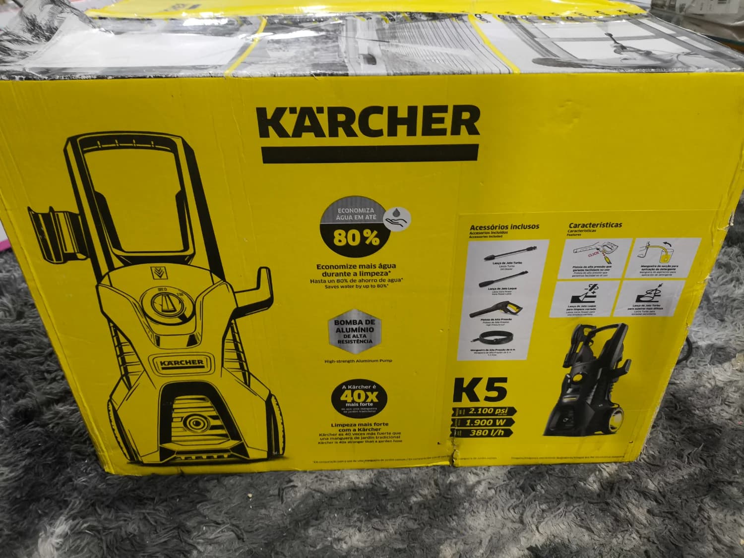 Lavadora De Alta Pressão Kärcher K5.30. 127 volts - 1