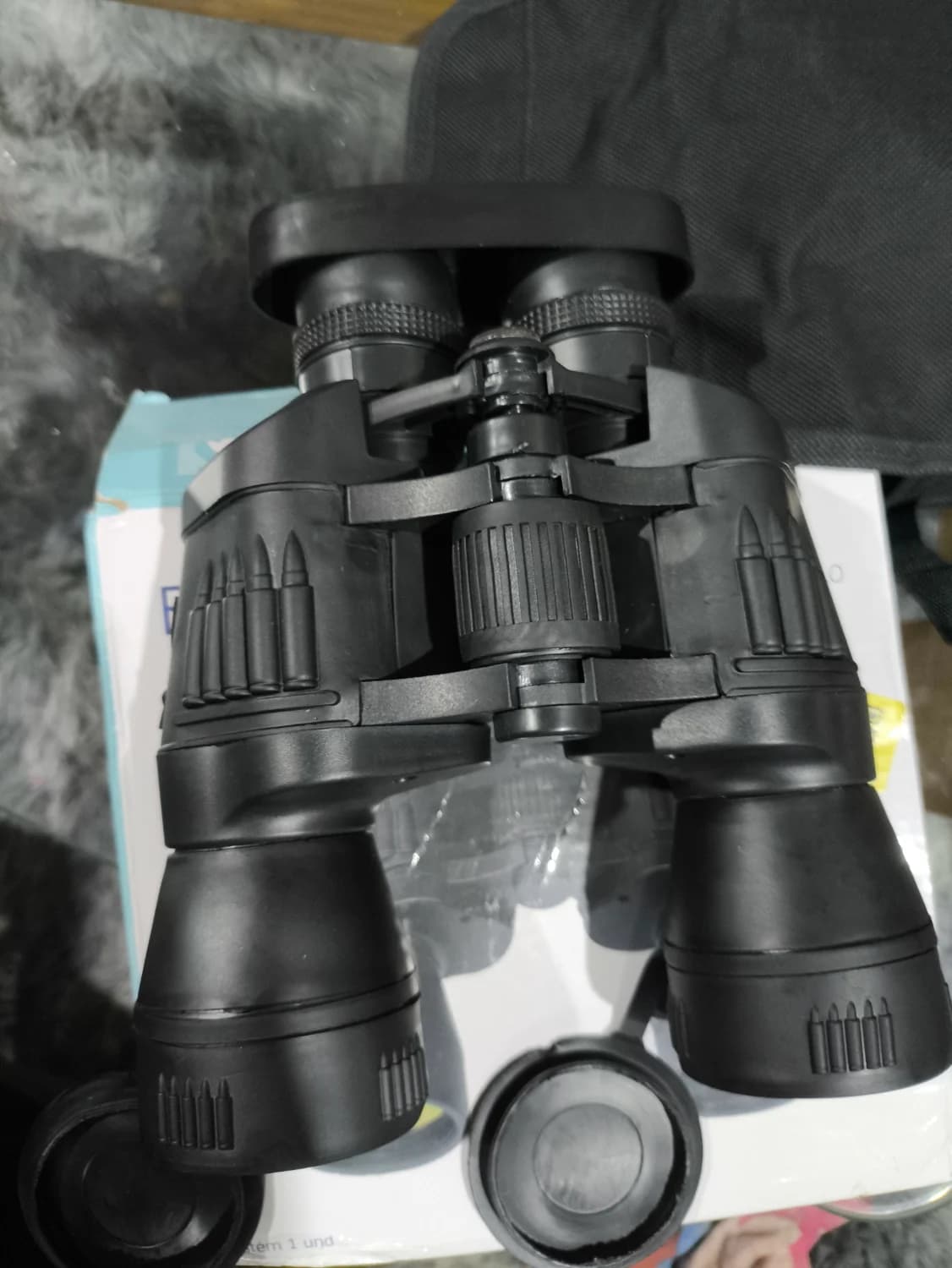Binoculo Longo Alcance De 1km 20x50mm Cor Preto - 2