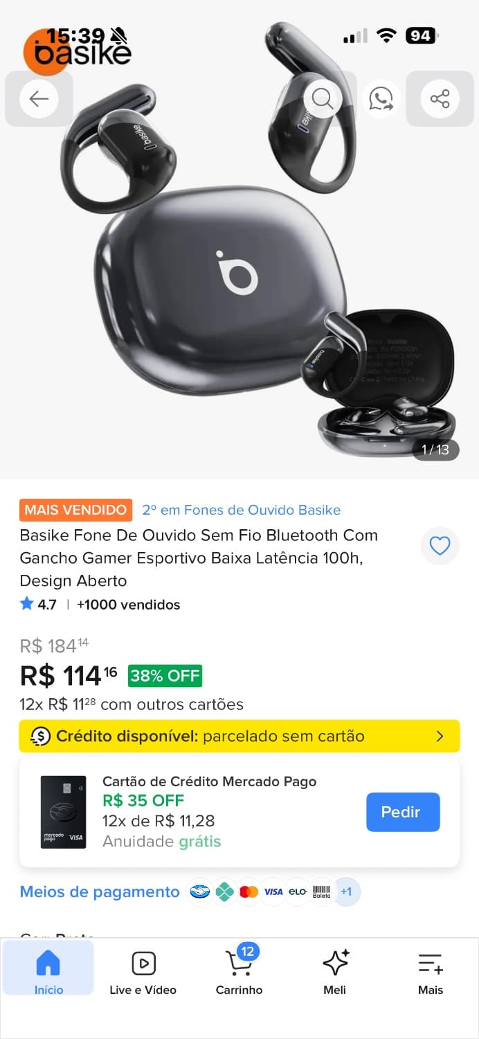 Fone de ouvido - 2