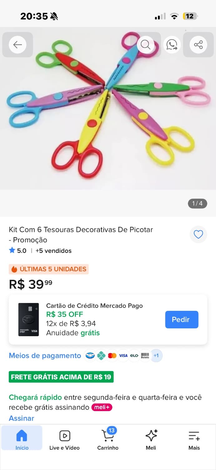 Tesoura para picotes - 2