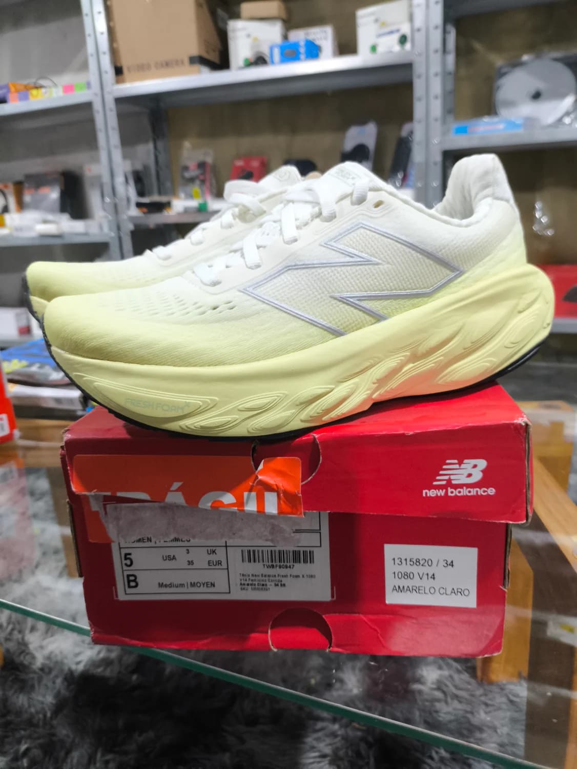 Tênis New Balance Fresh Foam X 1080 V14 Feminino N° 34 - 1