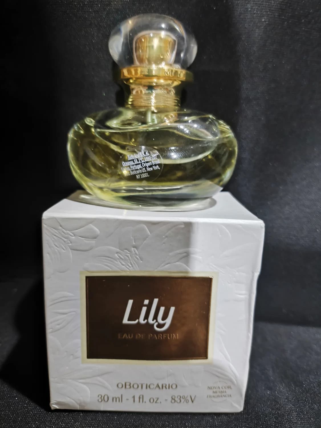 Eau De Parfum Feminino Boticário 30ml Lily - 1