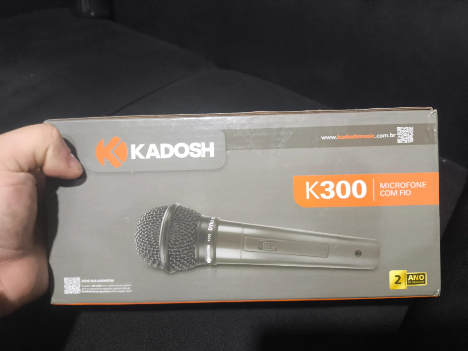 MICROFONE COM FIO KADOSH K300 - 1