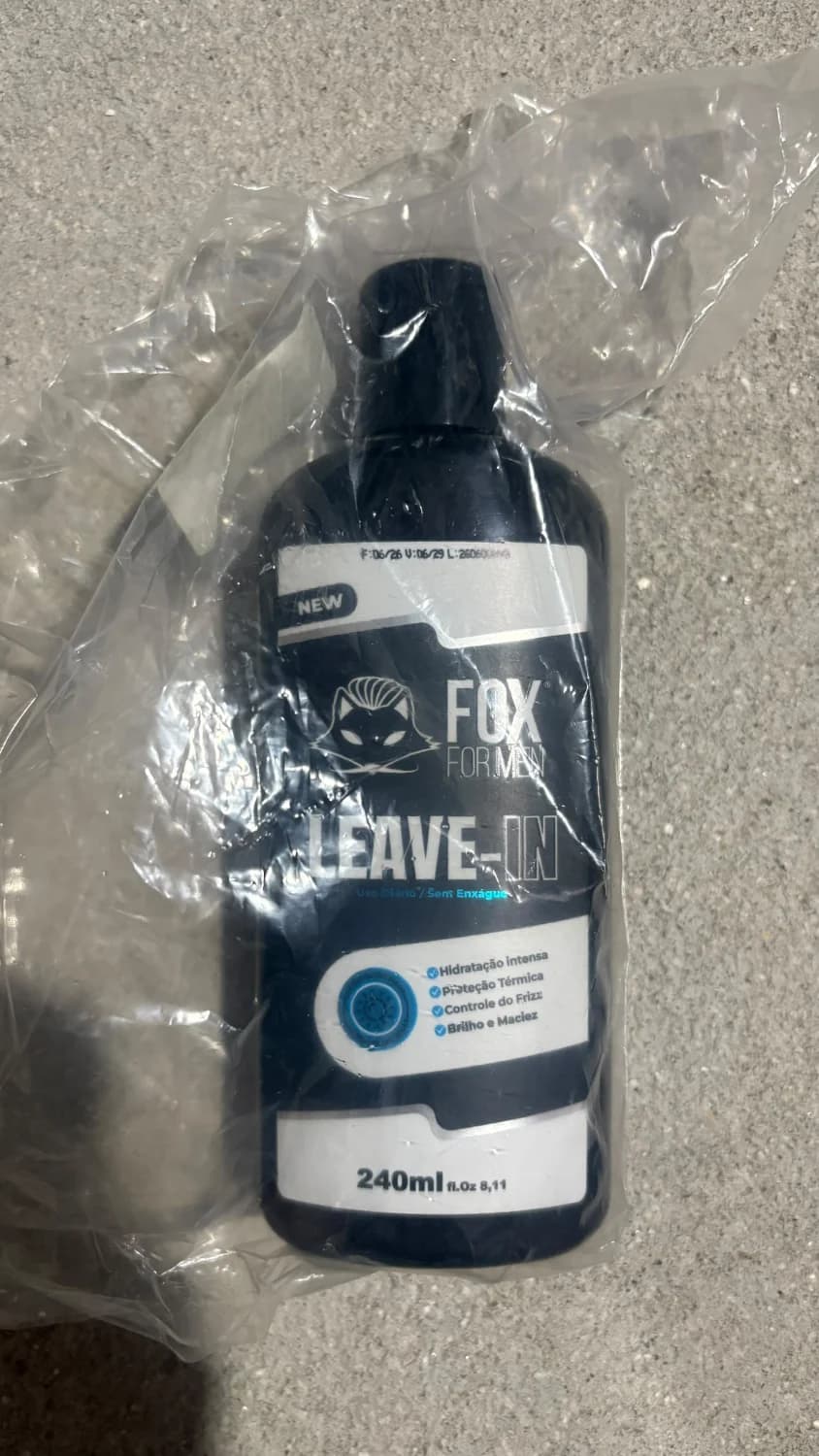Leave-in Masculino 240ml Reparação De Cabelo Fox For Men - 1