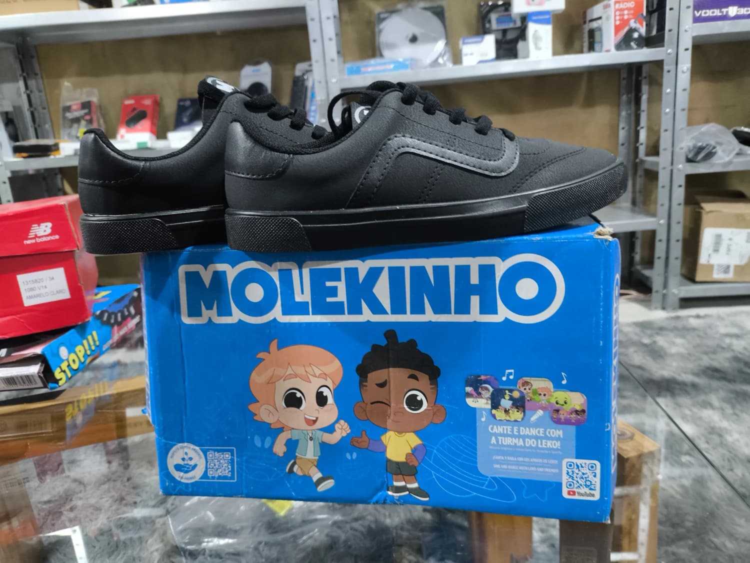 Tenis Infantil Molekinho Menino N° 33 - 1