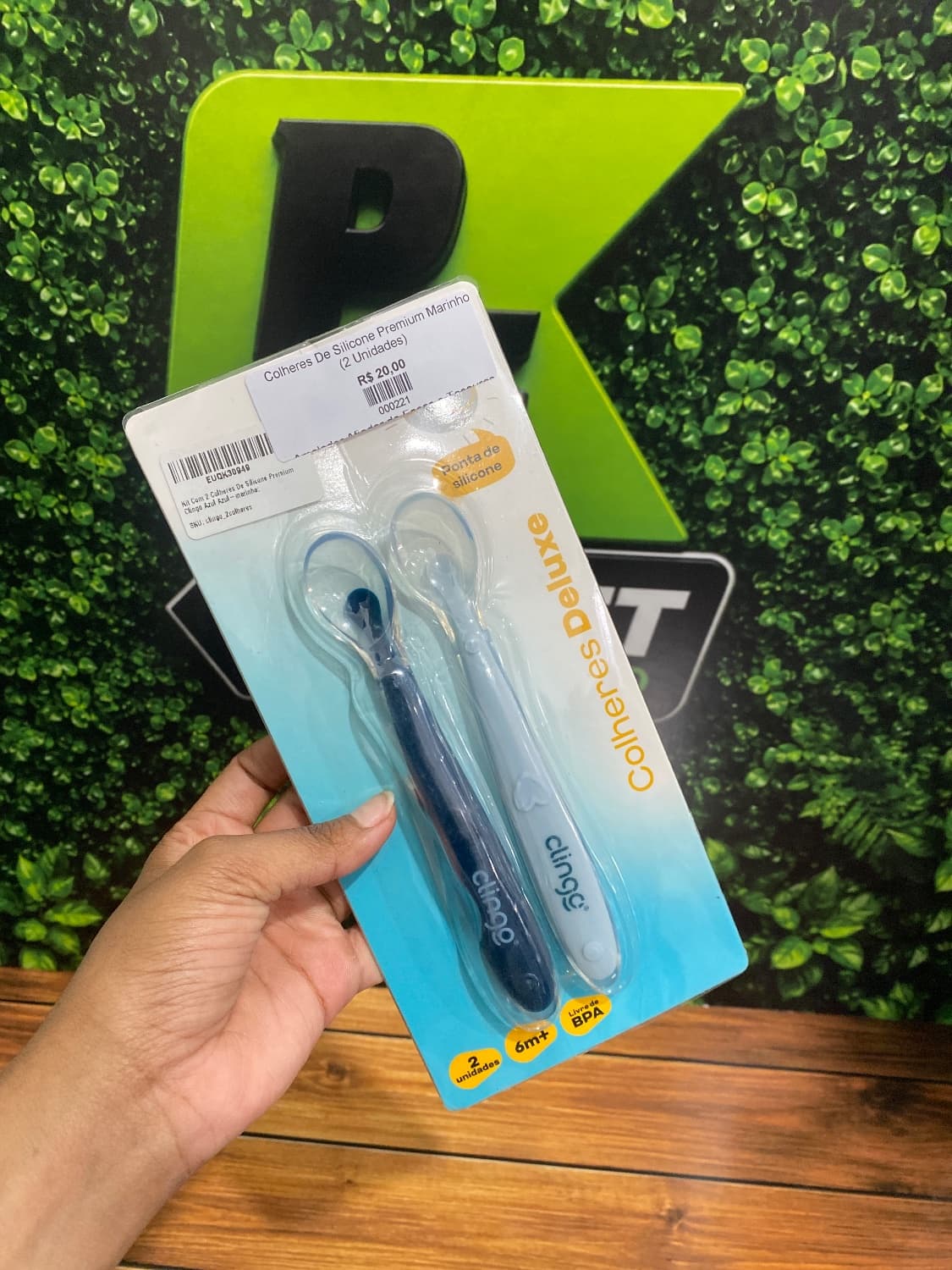 Colheres De Silicone Premium Marinho (2 Unidades) - 2