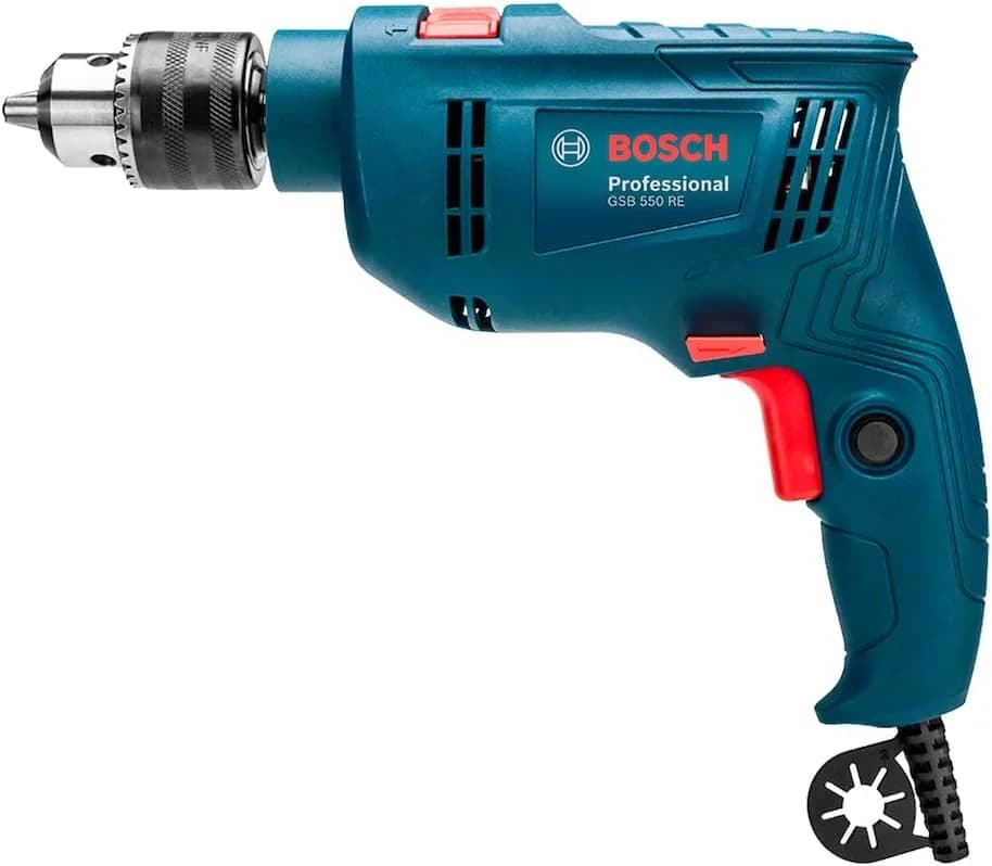 Furadeira 1/2 Pol De Impacto 550w Com Reversão Gsb550 Bosch 220v - 3
