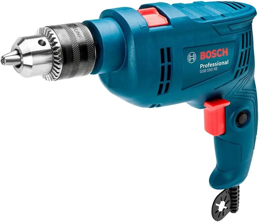 Furadeira 1/2 Pol De Impacto 550w Com Reversão Gsb550 Bosch 220v - 1