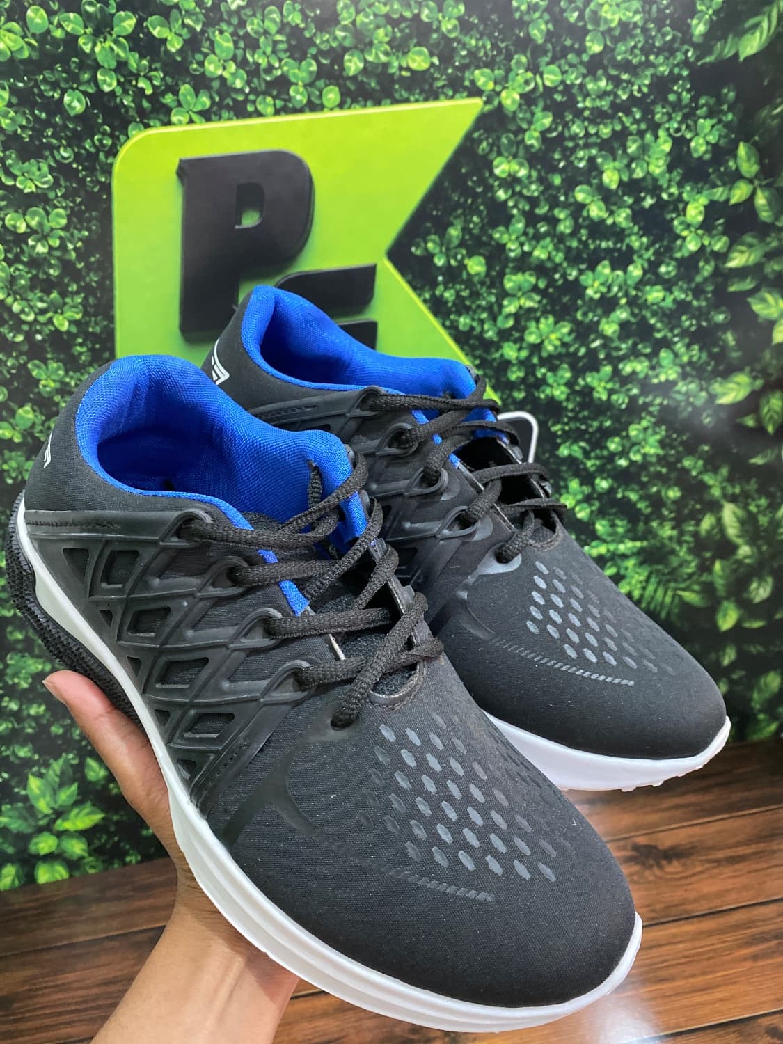 Tênis Masculino/Feminino Esportivo Caminhada Academia Musculação Leve N:38 Azul - 1