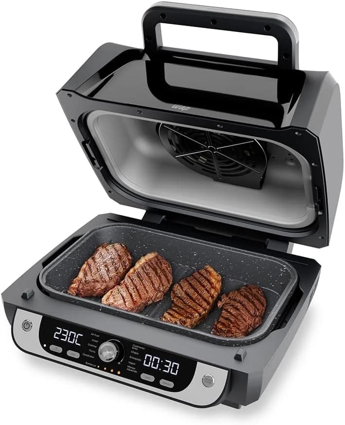 WAP Fritadeira Elétrica Air Fryer Barbecue Digital 12 em 1, 10 Litros, 4 Níveis de Temperatura, Antiaderente, 1800W 127V - 1