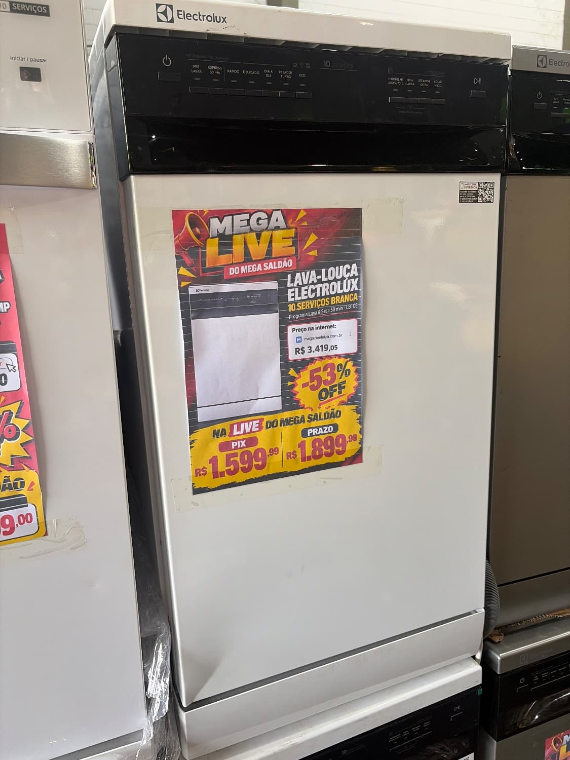 LAVA LOUÇA ELECTROLUX 10 SERVIÇOS - 1