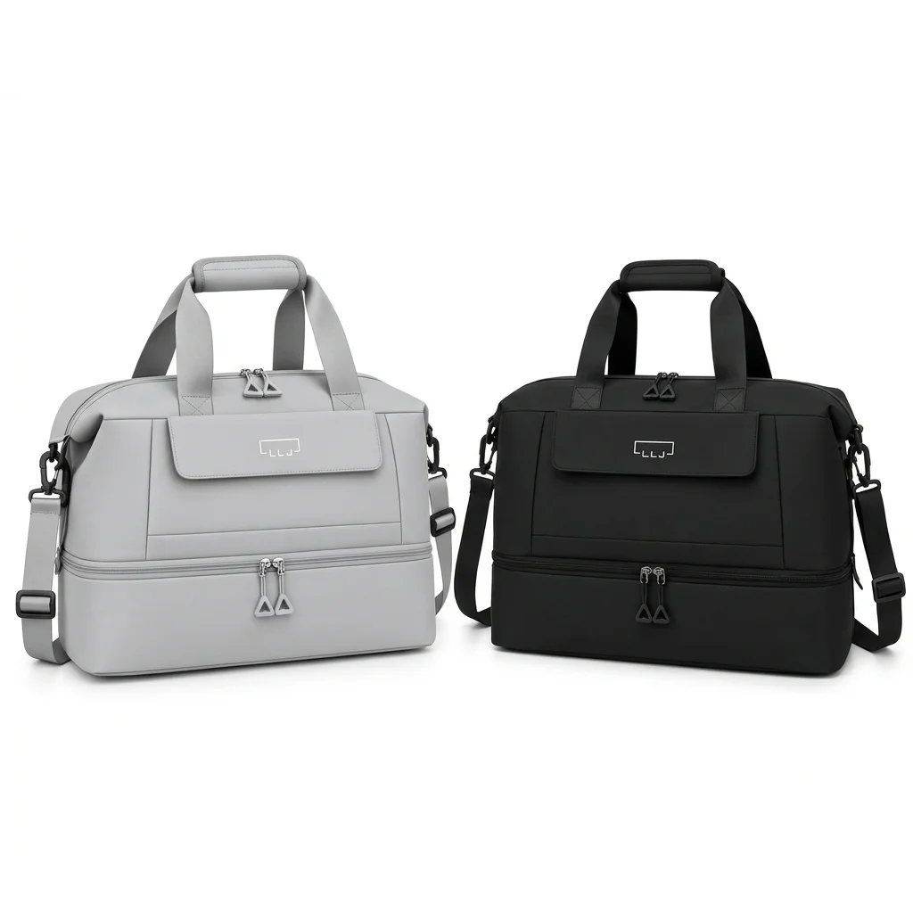 Bolsa Esportiva Transversal Impermeável Academia Viagem Cor:Preto - 6