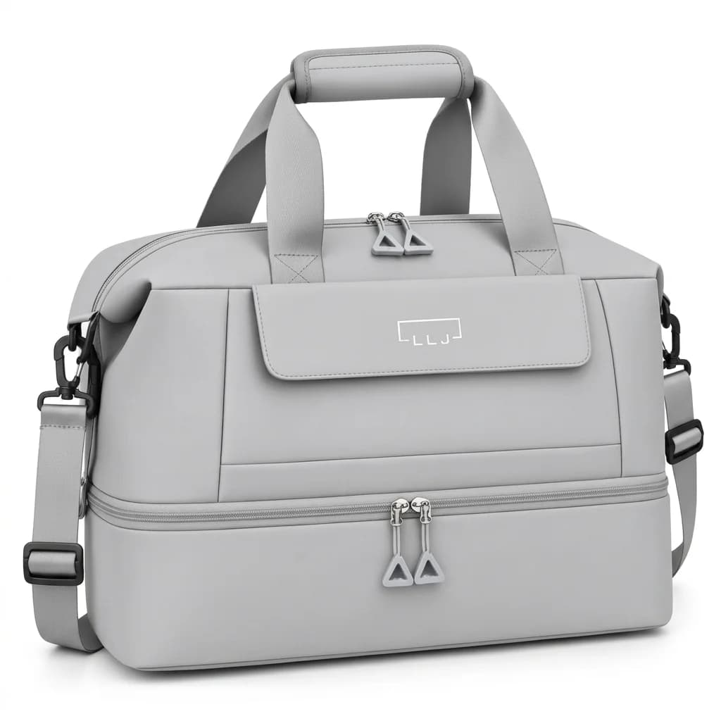 Bolsa Esportiva Transversal Impermeável Academia Viagem Cor:Preto - 5