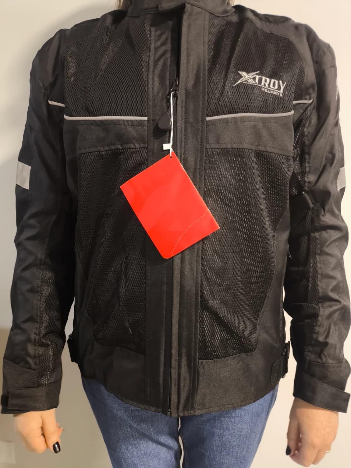 Jaqueta Moto Motoboy X-Troy Verão com Proteção Ventilada – Preta - 2