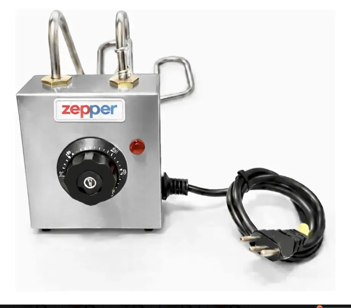 Resistência Elétrica para Fritadeira Elétrica 7 Litros com Termostato – 3700W 220V (Zepper) - 1