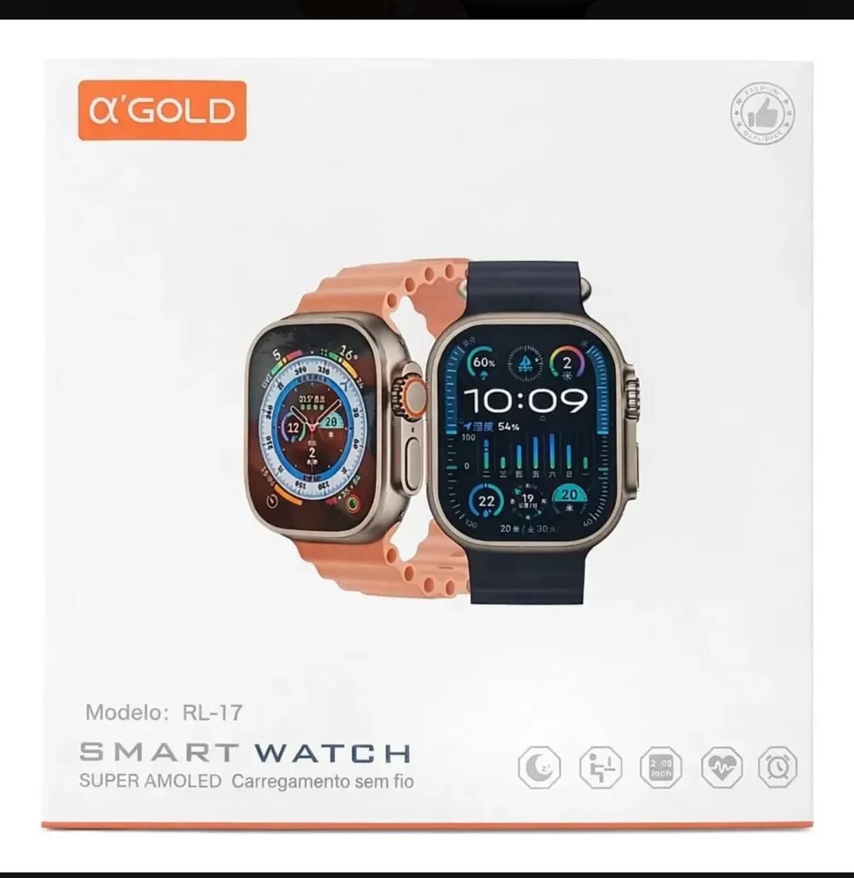 AMOLED com Carregamento por Indução – Kit com 4 Pulseiras - 2