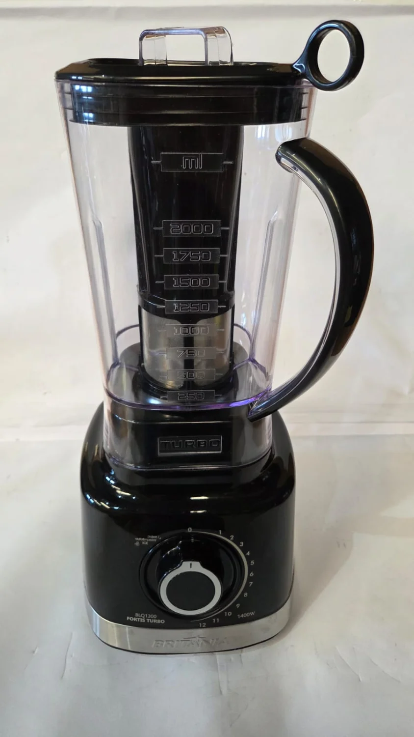 Britânia Blq1300p - Liquidificador Turbo, 1400W, 3L, Chumbo, 220v, Preto - 1