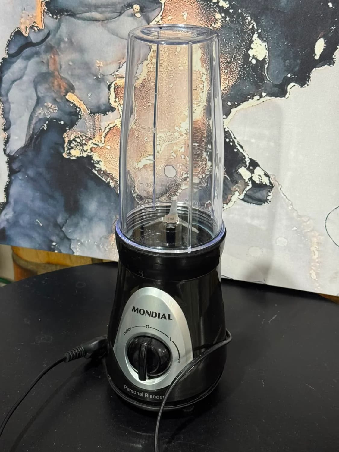 MONDIAL Personal Blender, Preto/Prata, 300W, 110V - DG-01 - 4