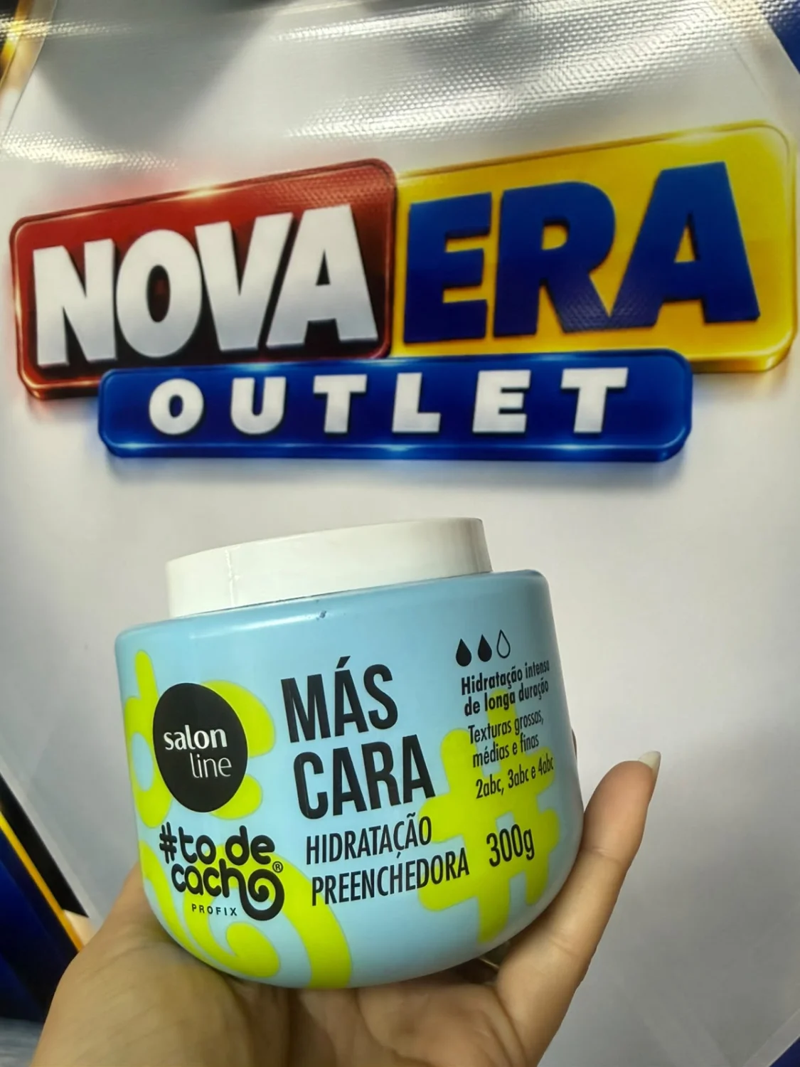 Máscara Capilar #todecacho Hidratação Preenchedora da Salon Line de 300g - 1