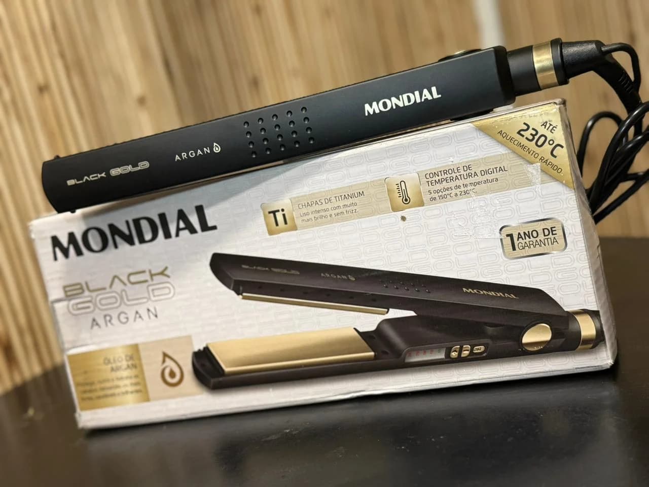 Chapinha Prancha Alisadora Mondial - 1