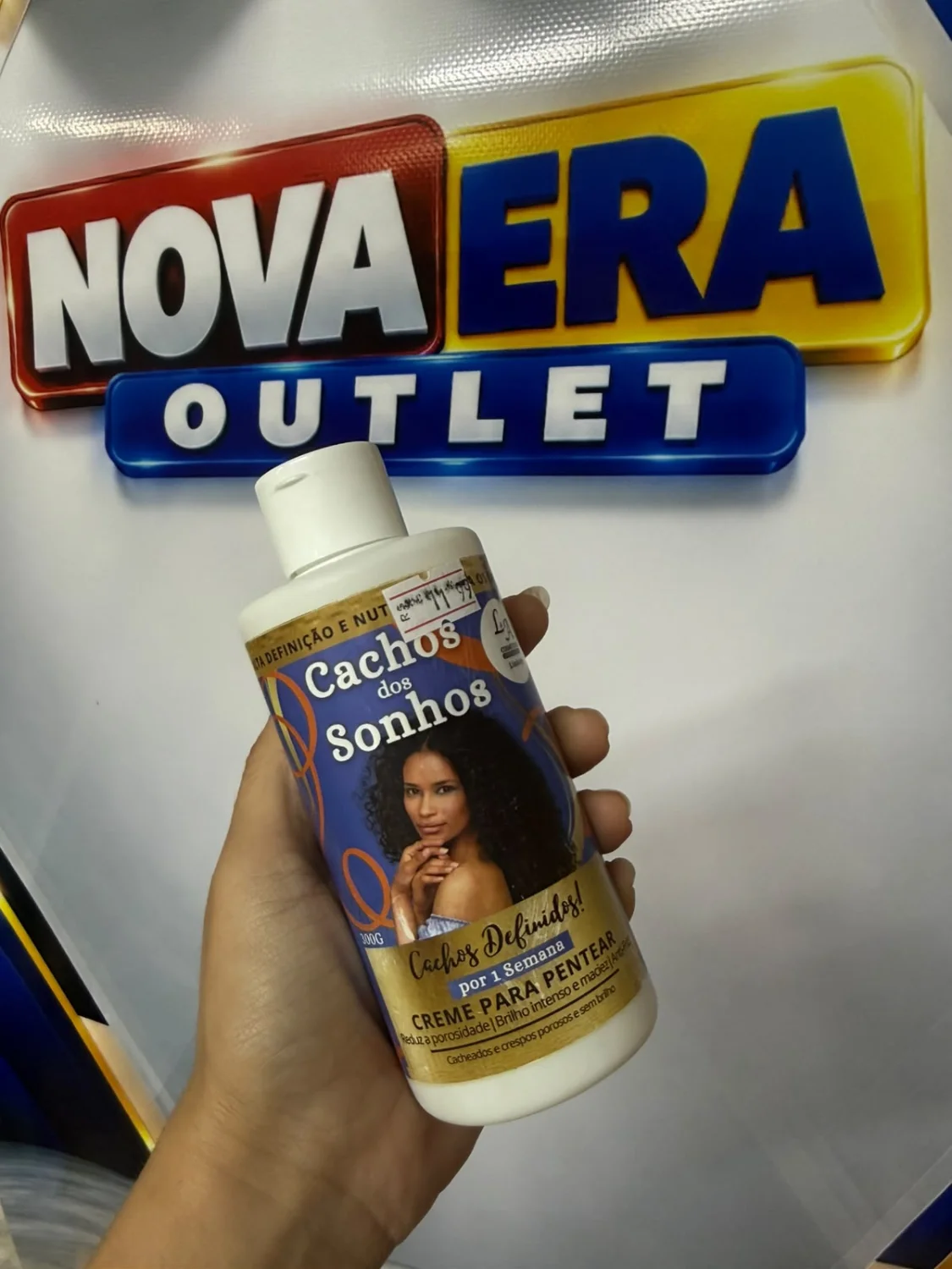 Creme de Pentear Cachos dos Sonhos (300 ml) da marca L&A Cosméticos - 1