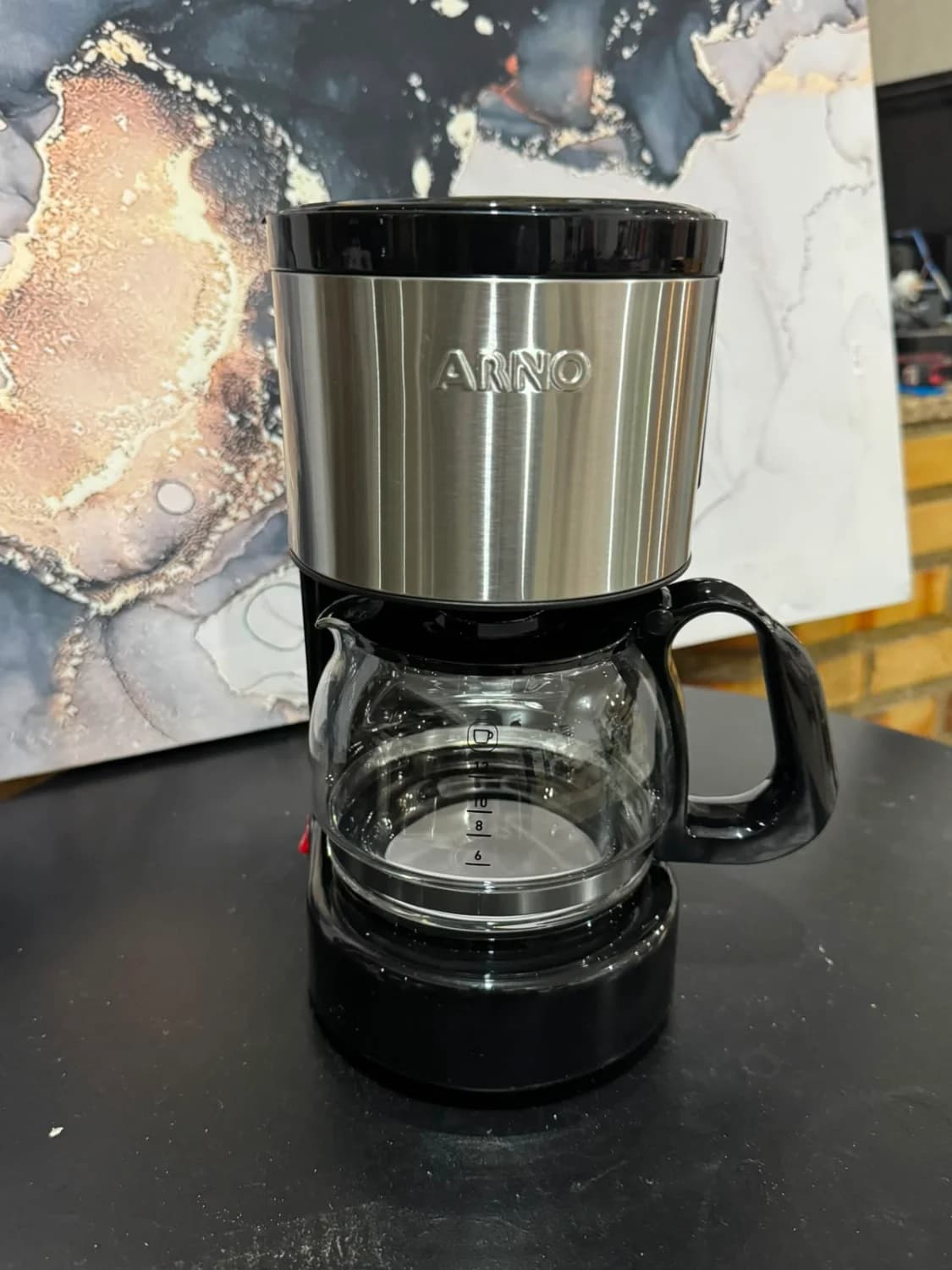 Cafeteira Elétrica Arno Perfectta CFPI 12 Xícaras Inox - 110V - 1