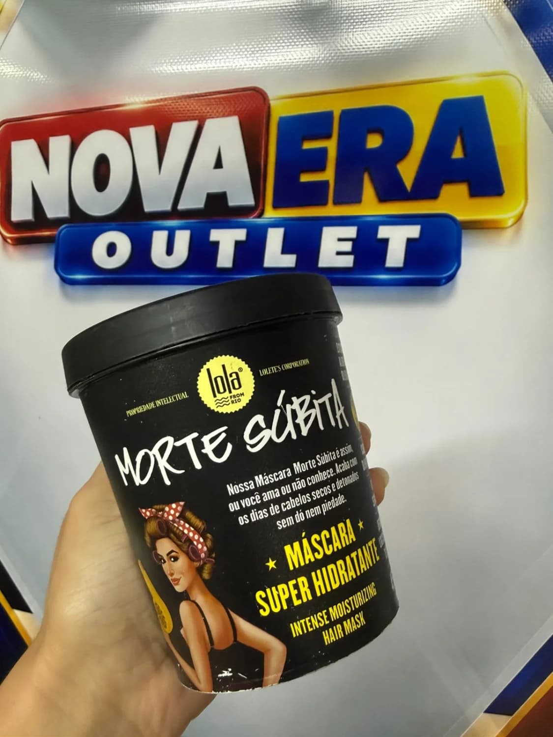 Máscara De Hidratação Morte Súbita 450g Lola Cosmetics - 1