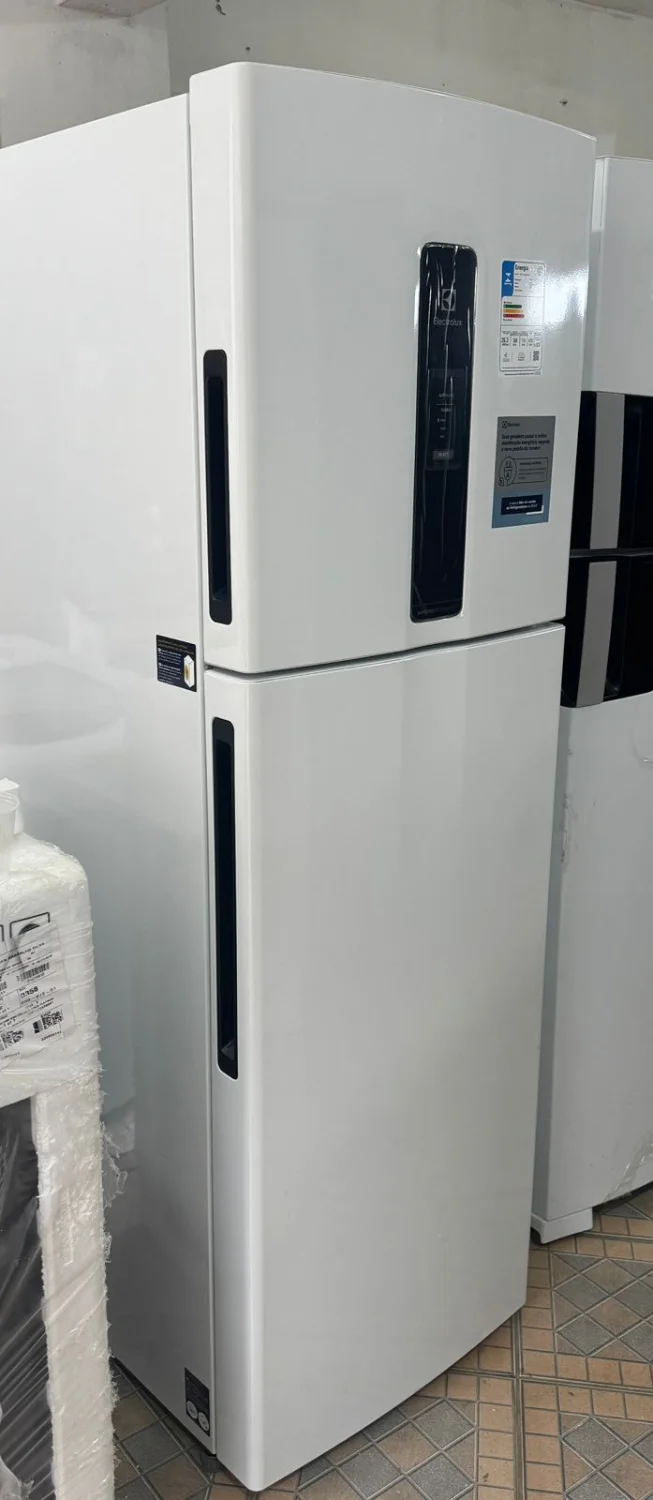 Geladeira 2 Portas Geladeira Electrolux Frost Free Inverter 410 Litros Duplex Branca IF46 - 110V - 5